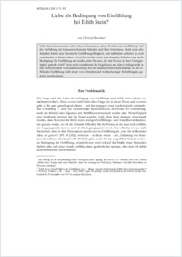 Betschart - 2017 - Liebe als Bedingung von Einfühlung bei Edith Stein.pdf